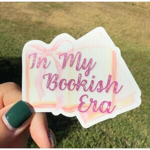 In My Bookish Era Sticker - Perfect for Book Lovers